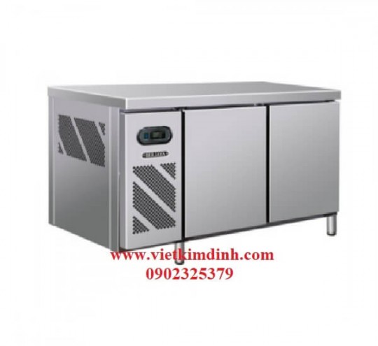 Bàn nửa đông nửa mát 2 cánh inox
